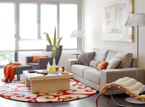 Căn hộ chung cư trẻ trung nhờ màu sắc sinh động
