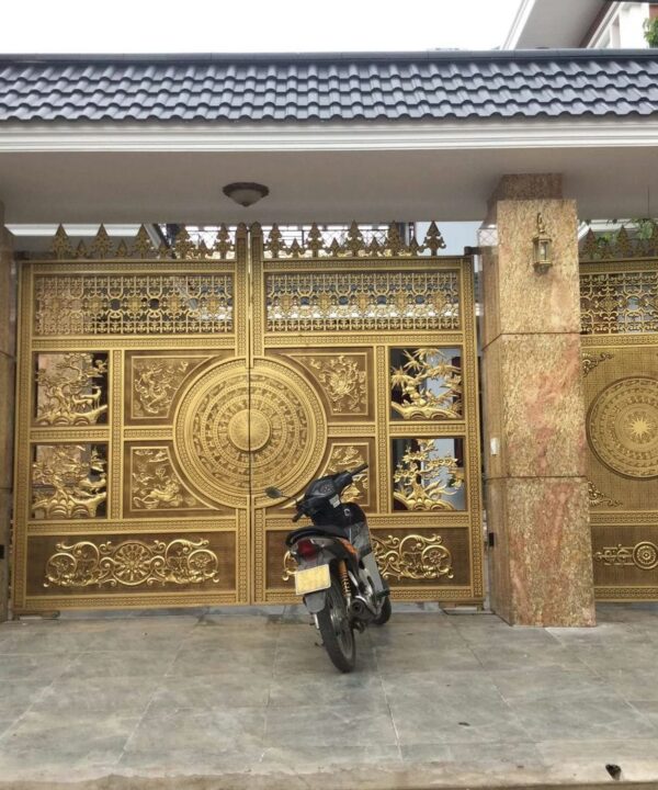 Cổng nhôm đúc BG118