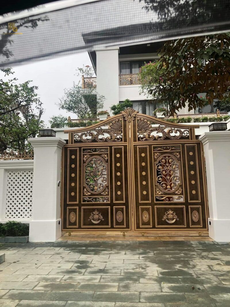 Cổng nhôm đúc BG128