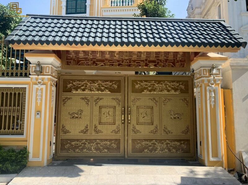Cổng nhôm đúc BG152