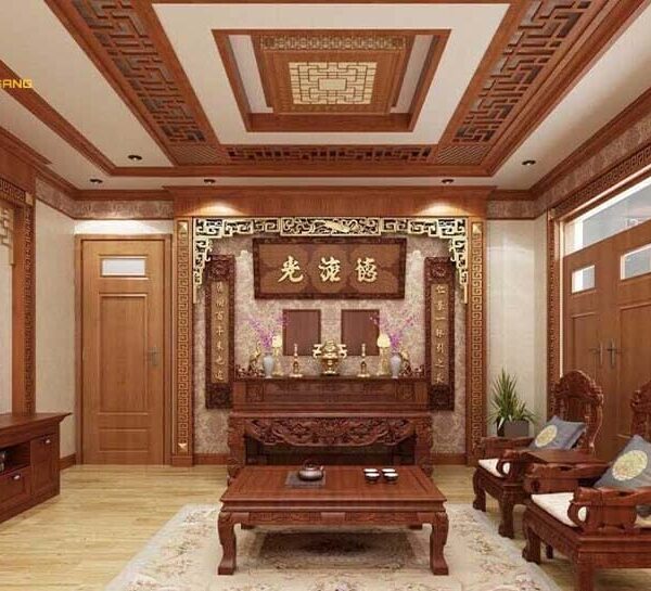 Nội thất gỗ phòng khách đep 1