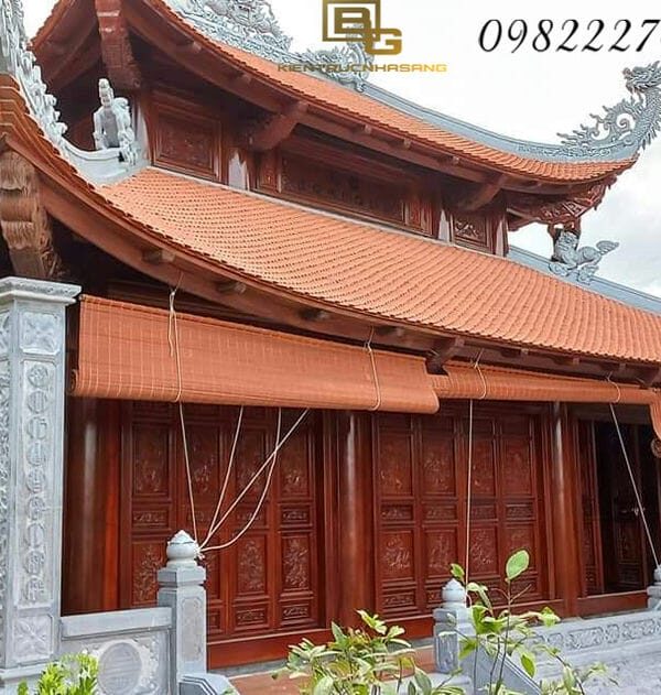 Từ đường gỗ đẹp Bùi Gia
