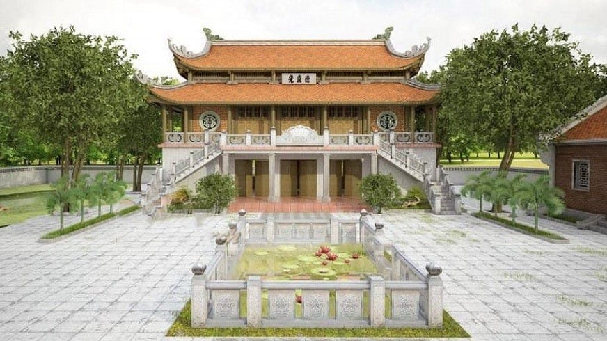 10 mẫu nhà từ đường gỗ đẹp nhất hiện nay